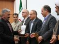 گزارش تصویری از مراسم تقدیر از کارمند نمونه در دانشگاه صنعتی شاهرود